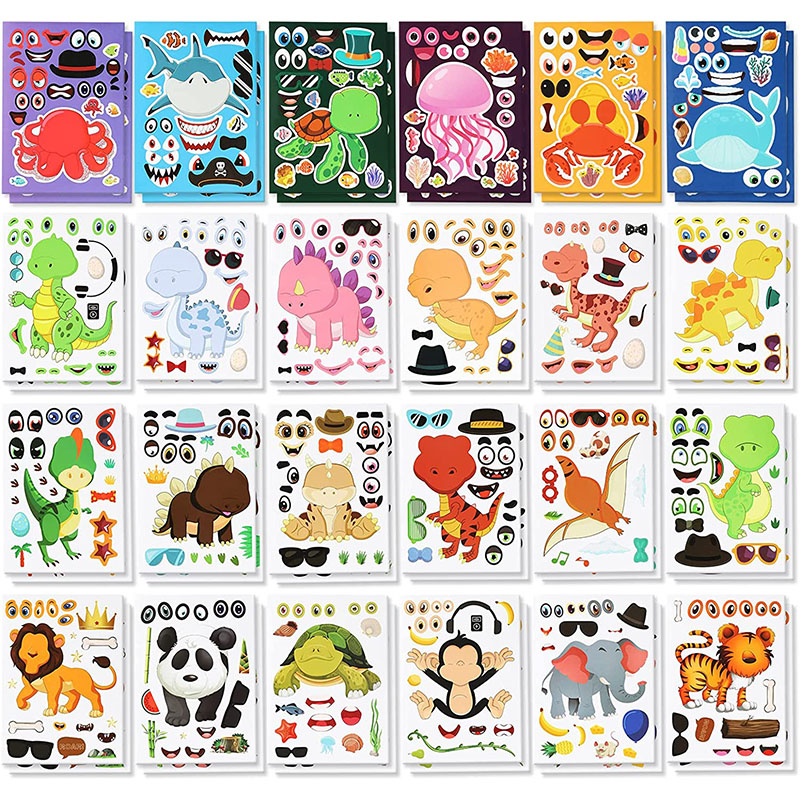 12/24 Sayfa Yüz Yapmak Çıkartm - Zoo Party Games incelemesi ve fiyatı