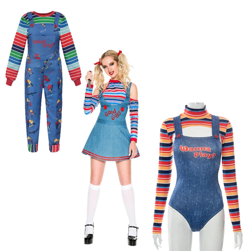 2025 Chucky Cosplay Kostüm Göm - Party Games For Adults And Kids incelemesi ve fiyatı
