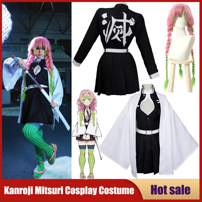 Anime Kanroji Mitsuri Cosplay  - Party Games For Adults And Kids incelemesi ve fiyatı