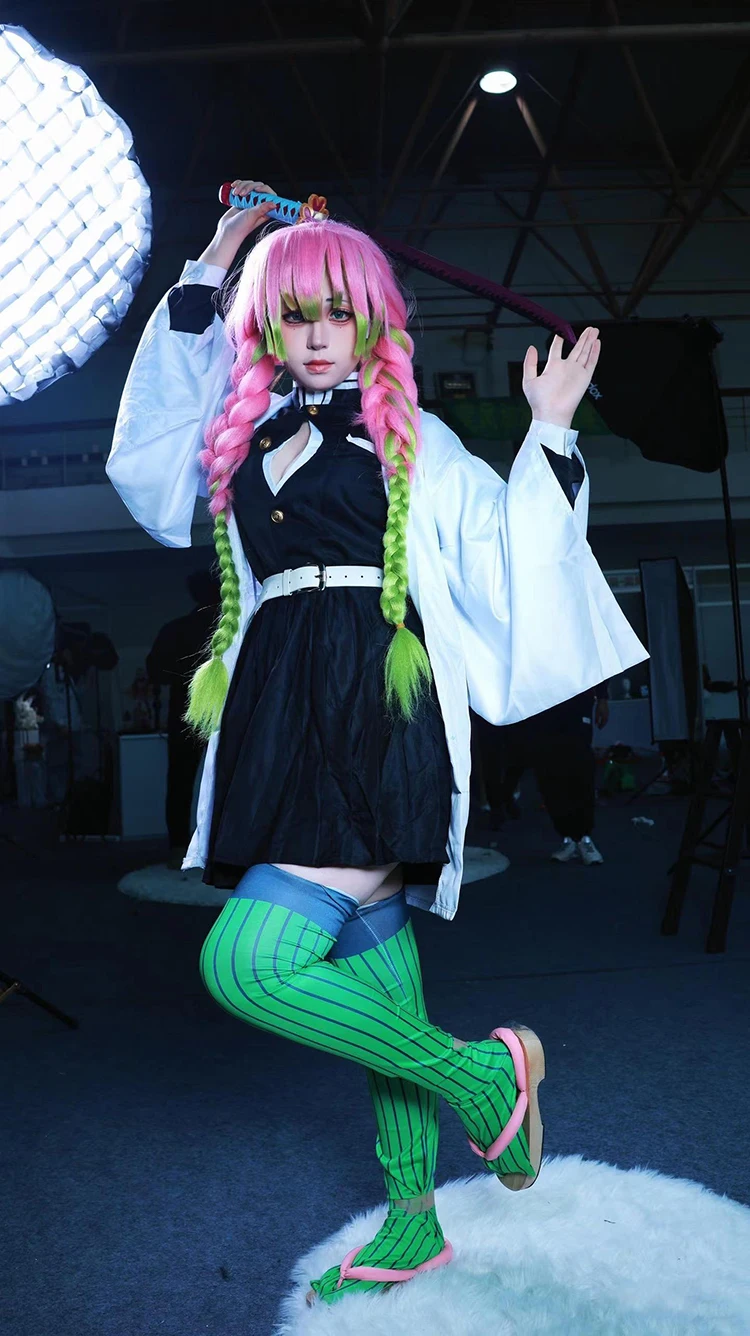 Anime Kanroji Mitsuri Cosplay  - Party Games For Adults And Kids incelemesi ve fiyatı