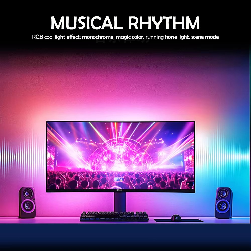 RGB Oyun Işıkları Şerit Monitö - Party Games Night incelemesi ve fiyatı