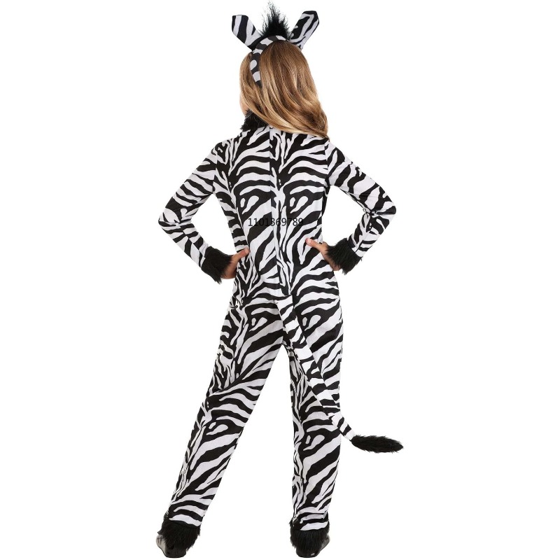 Kız Çocukları Zebra Kostümü Ba - Zoo Party Games incelemesi ve fiyatı