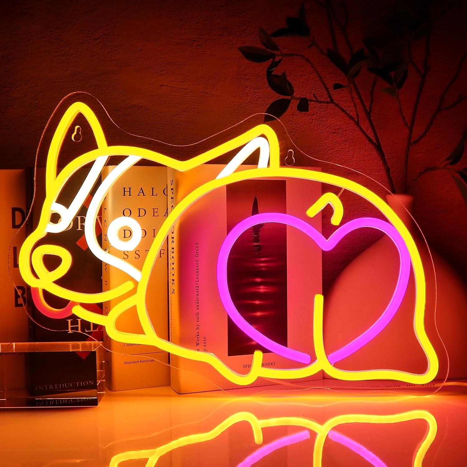 Corgi Köpek Neon Tabela USB Gü - Zoo Party Games incelemesi ve fiyatı